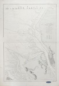 F. DELAMARE - Cte Ovest d'Angleterre Baie de Liverpool d'aprs le lev du St. Com. Hills, R.N. (corrig en 1871).