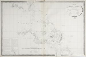 AMBROISE TARDIEU - Carte des Bouches De Bonifacio Leve et Dresse en 1821 et 1822 Par M.r Hell Capitaine de Frgate...