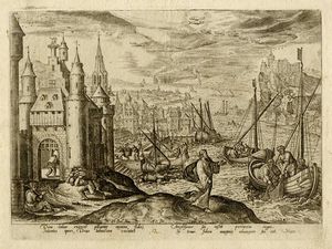 ADRIAEN COLLAERT : Emblemata Evangelica Ad XII signa coelestia sive totidem ani menses accomodata:...  - Asta Arte Antica, Moderna e Contemporanea [Parte I] - Associazione Nazionale - Case d'Asta italiane