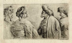 Stefano Della Bella : L'Arco di Costantino e altri fogli.  - Asta Arte Antica, Moderna e Contemporanea [Parte I] - Associazione Nazionale - Case d'Asta italiane