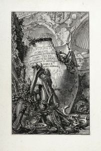 GIOVANNI BATTISTA PIRANESI : Le Antichit romane di Giambattista Piranesi Architetto Veneziano (Frontespizi Tomo secondo, Tomo terzo e Tomo quarto).  - Asta Arte Antica, Moderna e Contemporanea [Parte I] - Associazione Nazionale - Case d'Asta italiane