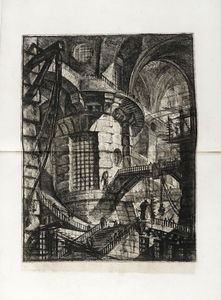 GIOVANNI BATTISTA PIRANESI : Carceri d'invenzione.  - Asta Arte Antica, Moderna e Contemporanea [Parte I] - Associazione Nazionale - Case d'Asta italiane