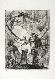 GIOVANNI BATTISTA PIRANESI : Carceri d'invenzione.  - Asta Arte Antica, Moderna e Contemporanea [Parte I] - Associazione Nazionale - Case d'Asta italiane