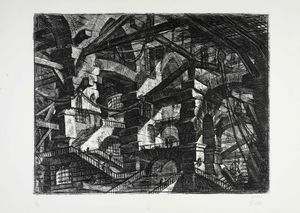 GIOVANNI BATTISTA PIRANESI - L'arco gotico.