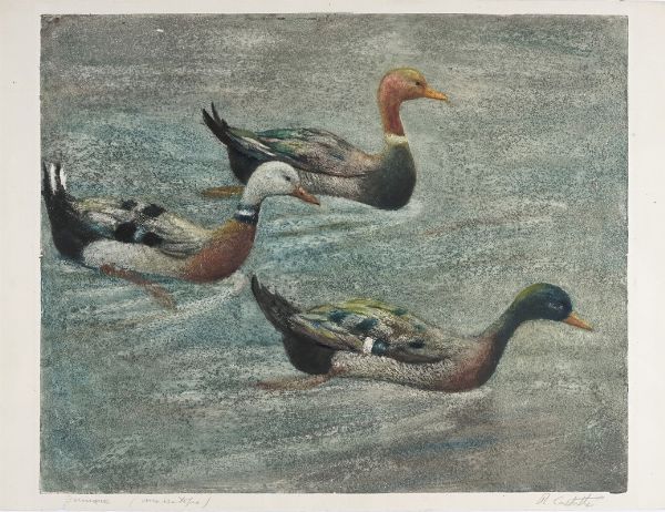 Romeo Costetti : Germane.  - Asta Arte Antica, Moderna e Contemporanea [Parte II] - Associazione Nazionale - Case d'Asta italiane