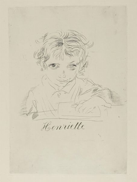 Raoul Dufy : Henriette.  - Asta Arte Antica, Moderna e Contemporanea [Parte II] - Associazione Nazionale - Case d'Asta italiane