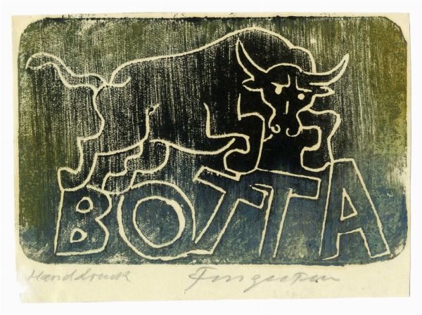 MICHEL FINGESTEN : Lotto composto di 2 ex libris.  - Asta Arte Antica, Moderna e Contemporanea [Parte II] - Associazione Nazionale - Case d'Asta italiane