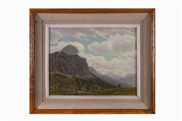 VITTORIO CASETTI : Passo Falzarego.  - Asta Arte Antica, Moderna e Contemporanea [Parte II] - Associazione Nazionale - Case d'Asta italiane