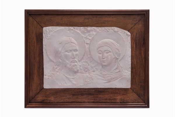GIOVANNI DUPR : Ges e Maria.  - Asta Arte Antica, Moderna e Contemporanea [Parte II] - Associazione Nazionale - Case d'Asta italiane