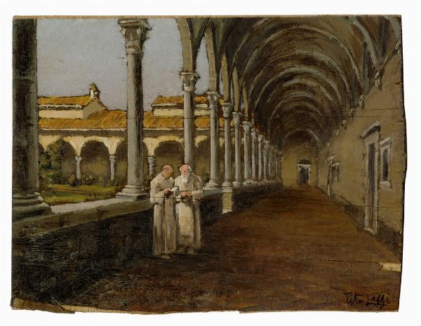 Tito Lessi : La Certosa.  - Asta Arte Antica, Moderna e Contemporanea [Parte II] - Associazione Nazionale - Case d'Asta italiane