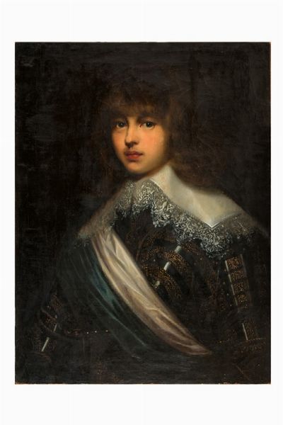 Justus Sustermans : Valdemaro Cristiano di Schleswig-Holstein principe di Danimarca.  - Asta Arte Antica, Moderna e Contemporanea [Parte II] - Associazione Nazionale - Case d'Asta italiane