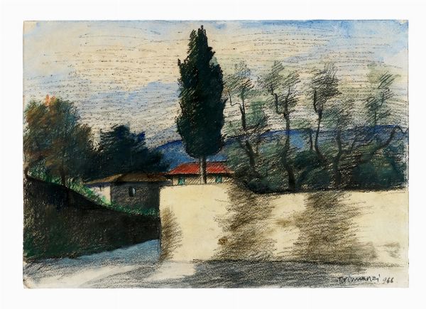 Nino Tirinnanzi : Case.  - Asta Arte Antica, Moderna e Contemporanea [Parte II] - Associazione Nazionale - Case d'Asta italiane