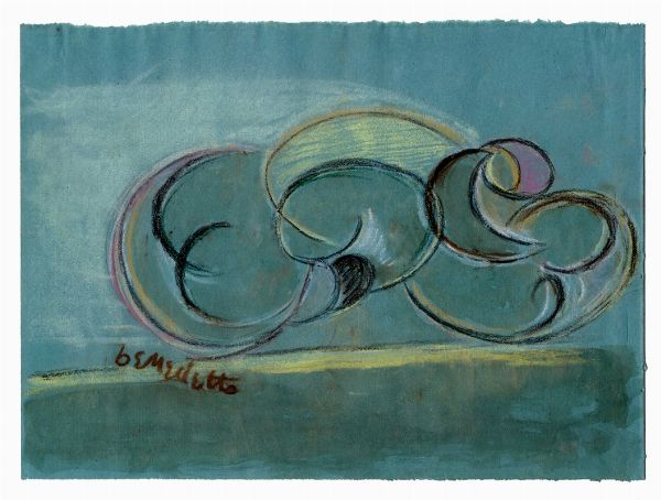 ENZO BENEDETTO : Composizione futurista.  - Asta Arte Antica, Moderna e Contemporanea [Parte II] - Associazione Nazionale - Case d'Asta italiane