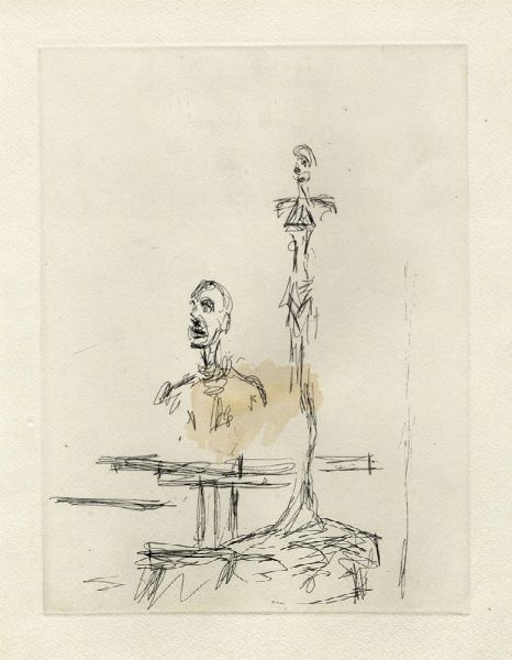 Alberto Giacometti : Dans l'Atelier.  - Asta Arte Antica, Moderna e Contemporanea [Parte II] - Associazione Nazionale - Case d'Asta italiane