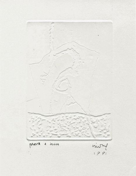 DOMENICO UCCIOBIONDI : Notte infinita.  - Asta Arte Antica, Moderna e Contemporanea [Parte II] - Associazione Nazionale - Case d'Asta italiane