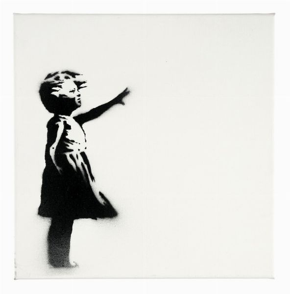 Banksy : Dismaland. The Balloon Girl.  - Asta Arte Antica, Moderna e Contemporanea [Parte II] - Associazione Nazionale - Case d'Asta italiane