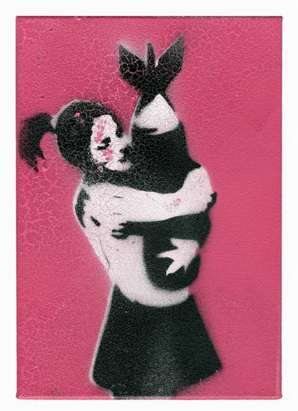 Banksy : Dismaland. Bomb Hugger.  - Asta Arte Antica, Moderna e Contemporanea [Parte II] - Associazione Nazionale - Case d'Asta italiane
