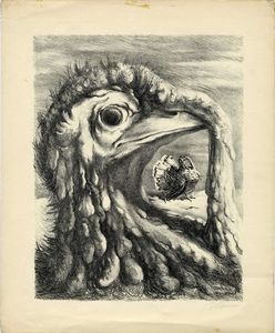 Fabrizio Clerici : Lotto composto da 3 litografie, raffiguranti vari animali dal Bestiario.  - Asta Arte Antica, Moderna e Contemporanea [Parte II] - Associazione Nazionale - Case d'Asta italiane