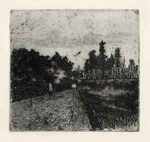 Giovanni Fattori - Viale delle cascine.