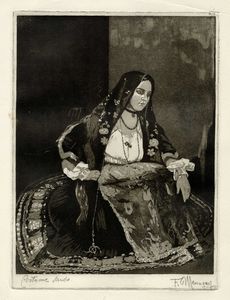 Francesco Mennyey - Costume sardo.