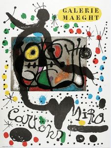 Joan Miró - Lotto composto di 2 manifesti e 2 incisioni.