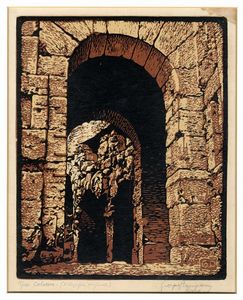 GIORGIO PIANIGIANI - Lotto composto di due xilografie.