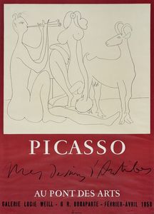 Pablo Picasso - Picasso. Au Pont des Arts.