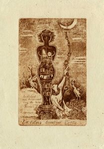 MICHEL FINGESTEN : Lotto composto di 3 ex libris.  - Asta Arte Antica, Moderna e Contemporanea [Parte II] - Associazione Nazionale - Case d'Asta italiane