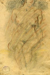 Giovanni Costetti - Nudo femminile.