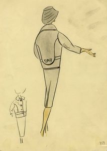 EGON JOSEF KOSSUTH : Lotto composto di 4 disegni e 1 incisione.  - Asta Arte Antica, Moderna e Contemporanea [Parte II] - Associazione Nazionale - Case d'Asta italiane