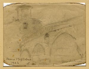 Luigi Michelacci : Lotto composto di 7 disegni.  - Asta Arte Antica, Moderna e Contemporanea [Parte II] - Associazione Nazionale - Case d'Asta italiane