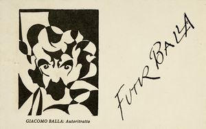 Giacomo Balla - Futurballa. Autoritratto.
