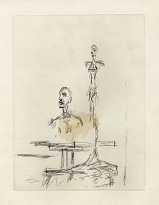 Alberto Giacometti - Dans l'Atelier.