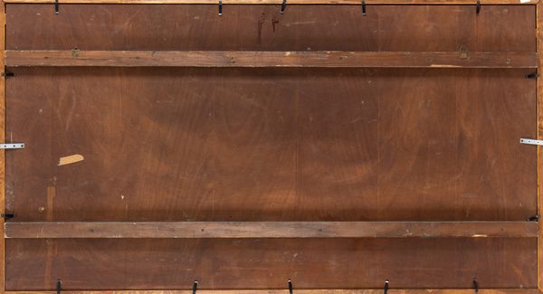 Artista toscano, fine XVI - inizio XVII secolo : L'educazione della Vergine con Sant'Anna in trono al cospetto di Santa Margherita d'Antiochia, Santa Maddalena e il donatore in abiti talari  - Asta Dipinti, disegni e sculture dal XIV al XIX secolo - Associazione Nazionale - Case d'Asta italiane