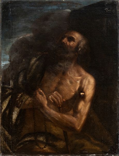 Giovanni Francesco Barbieri Guercino, Seguace di : Sant'Onofrio  - Asta Dipinti, disegni e sculture dal XIV al XIX secolo - Associazione Nazionale - Case d'Asta italiane