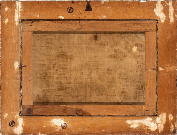 Artista italiano, XVIII secolo : Gentildonna e fantesca nel giardino di una villa  - Asta Dipinti, disegni e sculture dal XIV al XIX secolo - Associazione Nazionale - Case d'Asta italiane