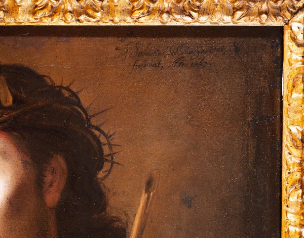 Sebastián  de Llanos y Valdés : Ecce Homo  - Asta Dipinti, disegni e sculture dal XIV al XIX secolo - Associazione Nazionale - Case d'Asta italiane