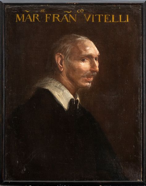 Artista centro-italiano, XVII secolo : Ritratto del Marchese Francesco Vitelli  - Asta Dipinti, disegni e sculture dal XIV al XIX secolo - Associazione Nazionale - Case d'Asta italiane