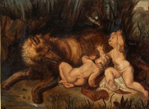 Peter Paul Rubens, Seguace di - Romolo e Remo