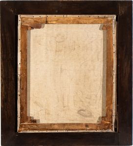 Guido Reni , Cerchia di : San Giovanni Evangelista  - Asta Dipinti, disegni e sculture dal XIV al XIX secolo - Associazione Nazionale - Case d'Asta italiane