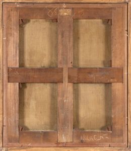 Artista napoletano, prima metà XVII secolo : Diogene  - Asta Dipinti, disegni e sculture dal XIV al XIX secolo - Associazione Nazionale - Case d'Asta italiane