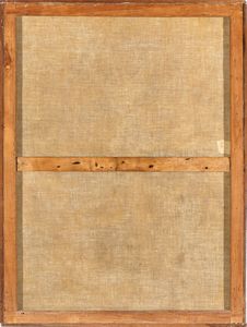 Artista attivo a Roma, ultimo quarto XVII secolo : Sant' Onofrio nel deserto  - Asta Dipinti, disegni e sculture dal XIV al XIX secolo - Associazione Nazionale - Case d'Asta italiane