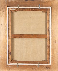 Sebastiano Ceccarini : Gentildonna con gioielli, orologio da tasca e rosa nella mano destra  - Asta Dipinti, disegni e sculture dal XIV al XIX secolo - Associazione Nazionale - Case d'Asta italiane