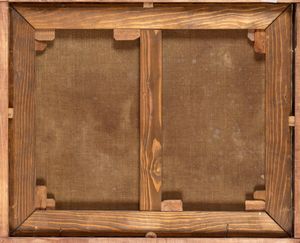 Giuseppe Marullo, Attribuito a : Gesù bambino dormiente sulla croce  - Asta Dipinti, disegni e sculture dal XIV al XIX secolo - Associazione Nazionale - Case d'Asta italiane