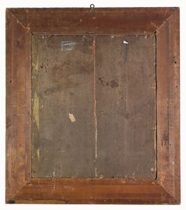 Artista fiammingo, prima metà XVII secolo : Sacra Famiglia con San Giovannino  - Asta Dipinti, disegni e sculture dal XIV al XIX secolo - Associazione Nazionale - Case d'Asta italiane