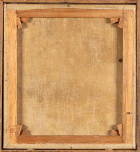 Hubert Robert, Cerchia di : Paesaggio con ponte e lavandaie  - Asta Dipinti, disegni e sculture dal XIV al XIX secolo - Associazione Nazionale - Case d'Asta italiane