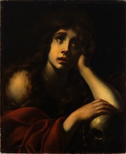 Carlo Dolci , Seguace di - Maria Maddalena penitente