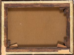 Philips Wouwerman, Scuola di : Scena costiera con venditrici di pesce e due cavalieri  - Asta Dipinti, disegni e sculture dal XIV al XIX secolo - Associazione Nazionale - Case d'Asta italiane