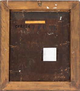 Ottomar Elliger Il Giovane : Ritratto di giovane gentildonna con pane, pesci e fiori  - Asta Dipinti, disegni e sculture dal XIV al XIX secolo - Associazione Nazionale - Case d'Asta italiane