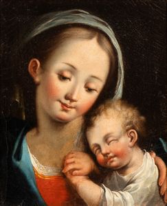 Saverio Dalla Rosa - Madonna con Bambino